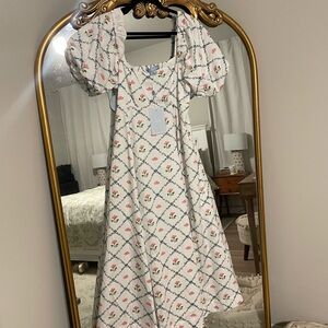 Hill House Butterfly Trellis Dress
